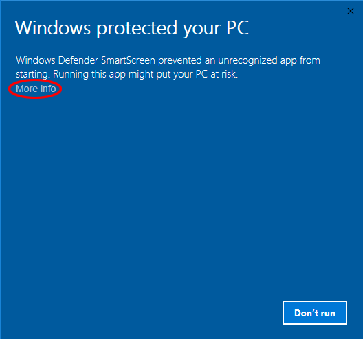 Windows Defender SmartScreen
